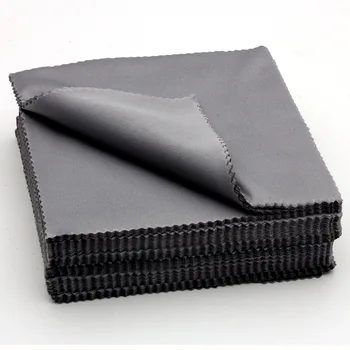 

2019 New 10pcs Glasses Cloth Microfiber Cleaner Cloths Cleaning Glasses Lens Clothes Black Eyeglasses Cloth Eyewear Accessories