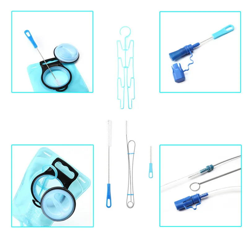 Hydration Bladder Tube Brush Cleaning Kit for Universal Bladders 4 in 1 Cleaner #2l30 (1)