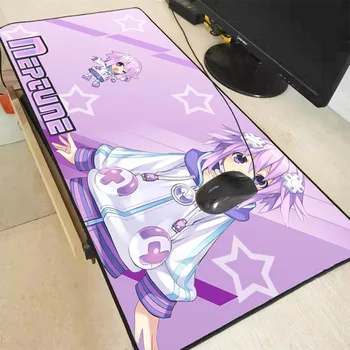

XGZ Hyperdimension Neptunia Anime Locking Edge Speed Mouse Mat Gaming Mousepad Large Thicken Comfy Waterproof Gaming Mouse Mat