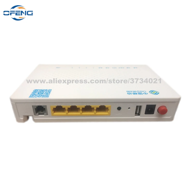 ZTE GPON ONT ZXA10 F663N FTTH ONU с 1GE + 3FE Ethernet портом английская прошивка Волоконно Оптический