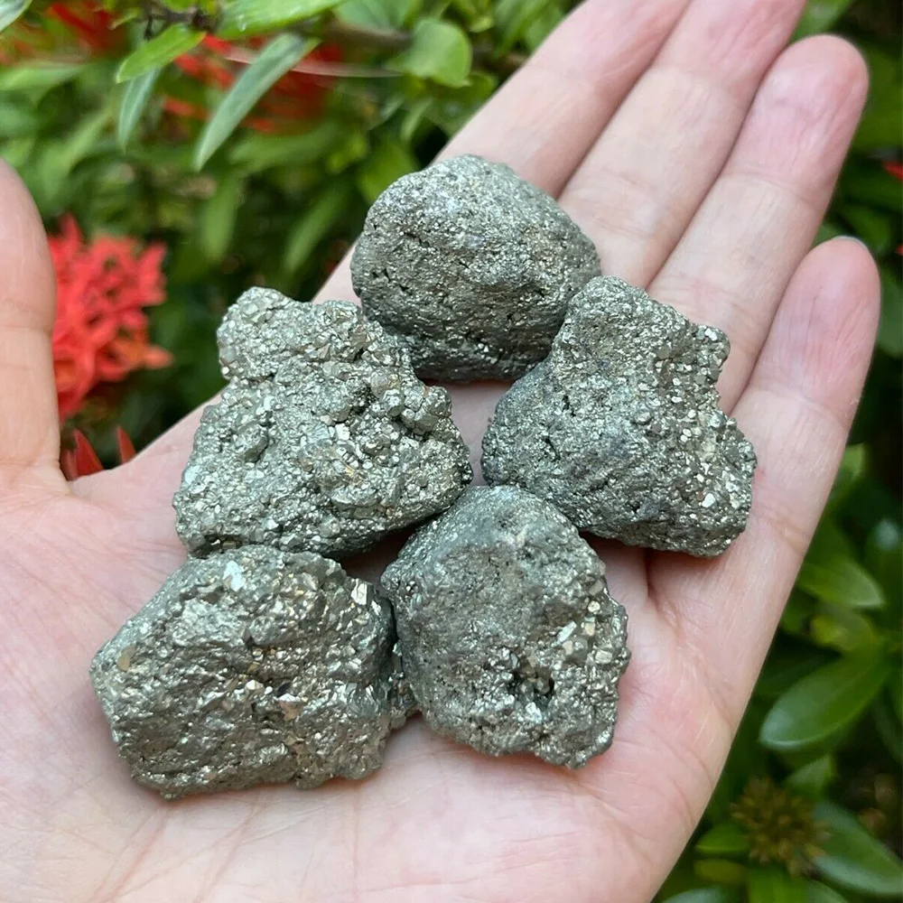 1pcs Natural Rough Pyrite Stones Crystal Raw Rock Mineral Healing