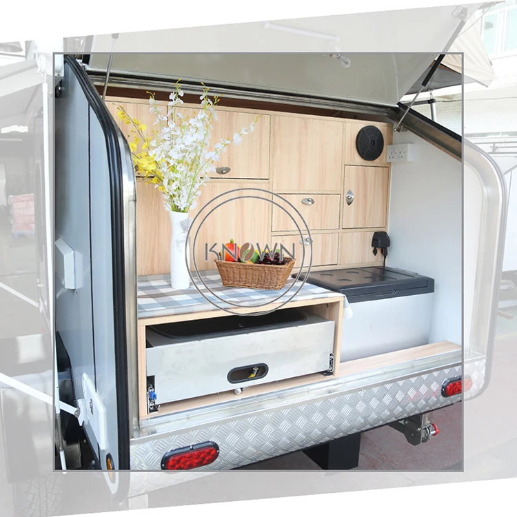 Fashionable Tear Drop Type Off Road Camper Trailer Caravan Travel