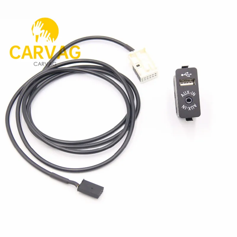 

USB AUX штепсельная Вилка для BMW E60 E63 E64 E65 E66 E81 E82 E87 E88 E70 E90 E91 E92