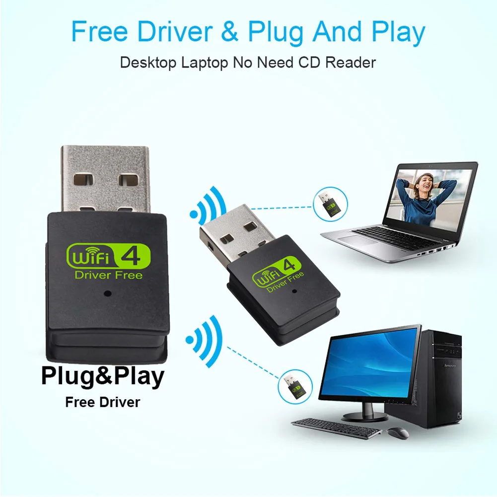USB WiFi Bluetooth адаптер двухдиапазонный беспроводной внешний приемник ключ для ПК