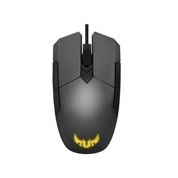 

Mouse ASUS TUF Gaming M5 90MP0140-B0UA00 optical, wired, 6200 dpi, USB, RGB backlight, color: gray / black