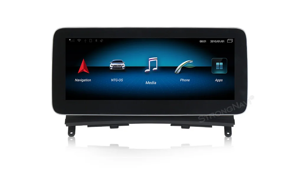 1920*720 экран 4+ 64G Android 9,0 автомобильный Радио gps навигатор плеер для Mercedes Benz C Class W204 2008-2010 Bluetooth wifi 4G