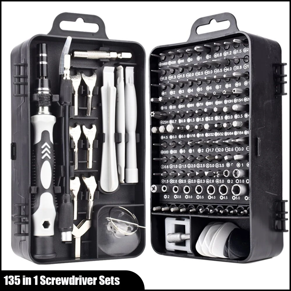 £15.60 135 In 1 Multi Mini Hand Repair Tools Precision Screwdriver