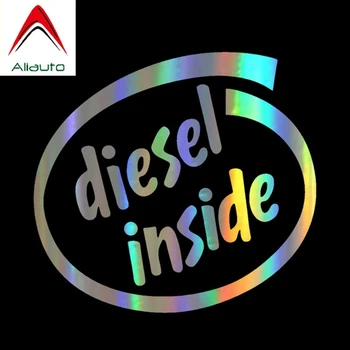 

Aliauto Fashion Words Car Sticker Diesel Inside Automobiles Motorcycles Accessories PVC Decal for Lada Kia Rio Passat,15cm*13cm