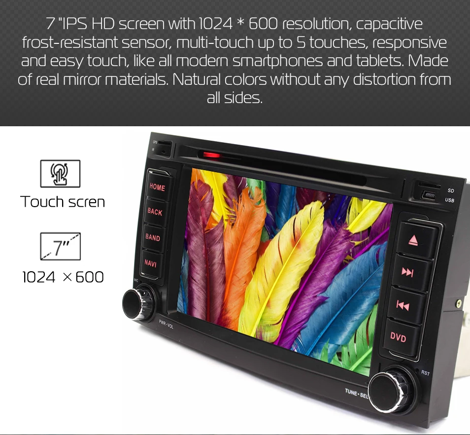 Top Marubox 7A808PX5 DSP, 4GB 64GB 2 Din Car Multimedia Player for Multivan 2003-2014 DVD Radio, Android 9.0 5