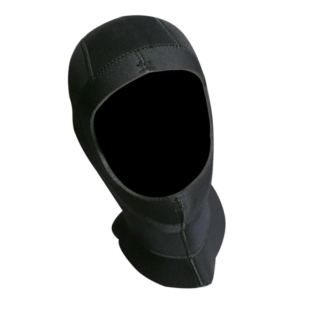 5mm Neoprene Scuba Dive Snorkeling Full Face Mask Wetsuit Cap Hooded Wet Suit Hat Winter Swim Warm Wetsuit Spearfishing
