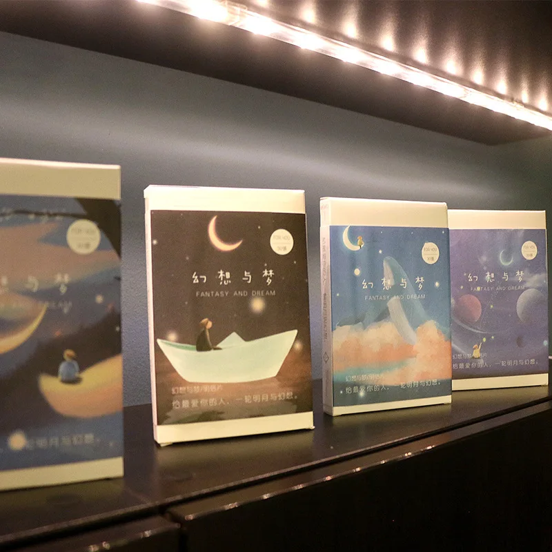 Art Postcards 30 Sheets/Set Creative Fantasy and Dream Postcard