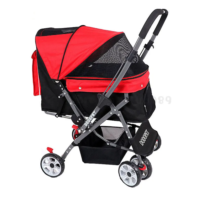 Коляска для домашних животных, для собак, складной размер, средний размер, d Hyena, для больших собак, для путешествий, для собак, кошек, для улицы, портативная