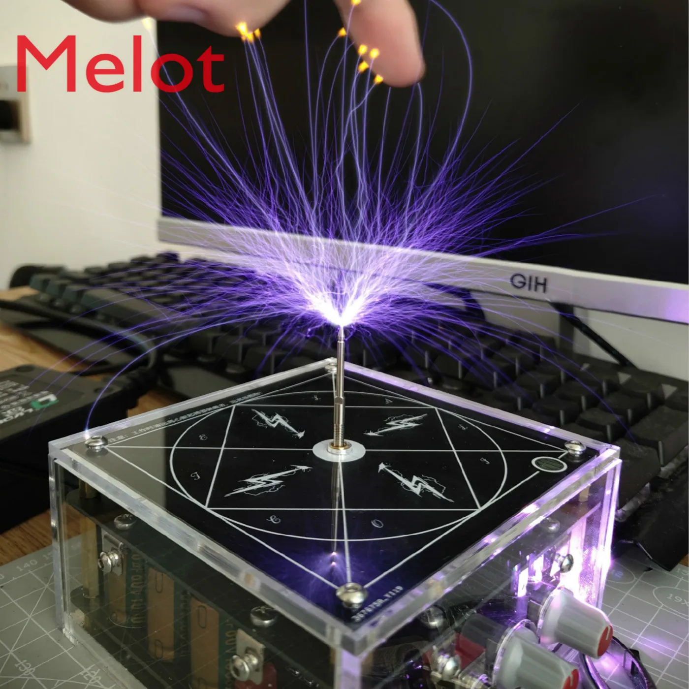 

Music Tesla Coil SSTC Artificial Lightning Science and Education Tool DIY Experiment