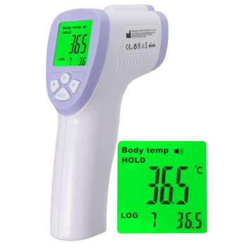 

Non-contact Infrared Forehead Thermometer LCD Digital Thermometer High Accuracy Forehead Temperature Measuring for Baby Adults