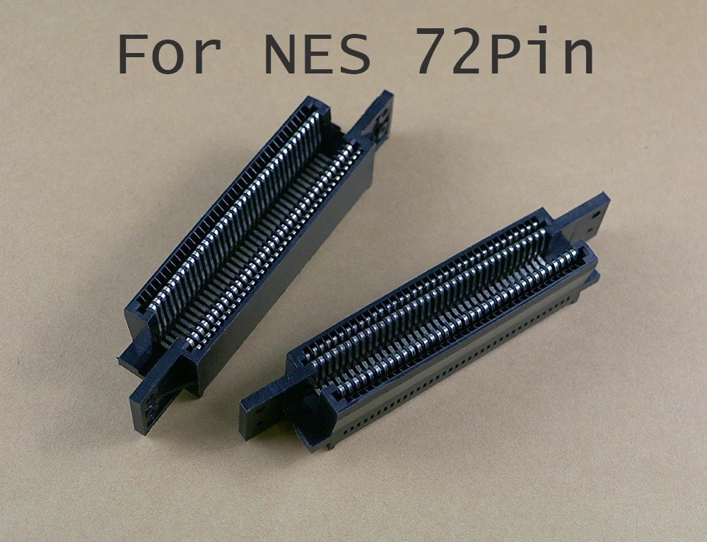 1Pc Connettore Di Slot Per Cartuccia Di Gioco A 72 Pin Di Ricambio Di Alta Qualità Connettore A 72 Pin Per Console Nintendo Nes A 8 Bit