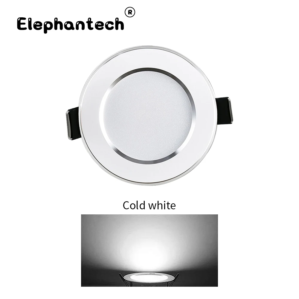 10PCS LED Downligh AC220V-240V Waterproof LED Ceiling Lamp Recessed Round LED Spot Lighting Bedroom KitchenIndoor Lighting Bulb small led spotlights LED Spotlights