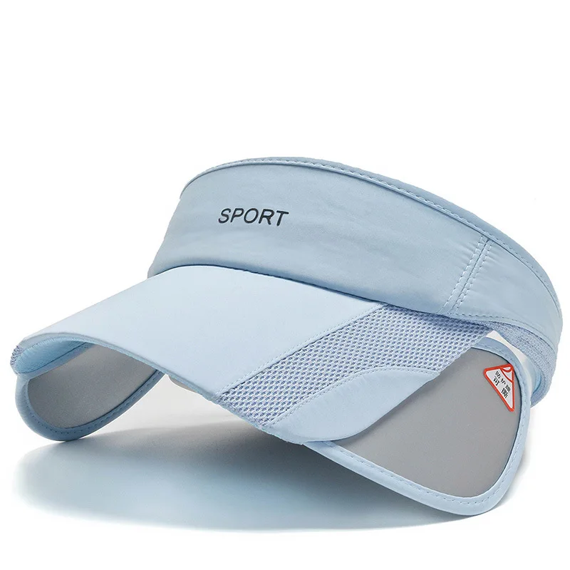 Baseball Caps Tennis Caps Empty Top Hat UV Protection Adjustable Visor Outdoor Sport