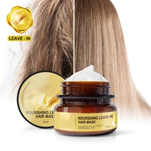 60ml Nourishing Leave-In Hair Mask Completely Remove Odor Lasting Moisture Shine Hair Repairs Frizzy Hair Care Conditioner