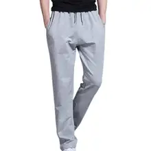 

Men Pants Pockets Clothes Easy to Wash Comfy Casual Long Pants Sports Trousers for Outdoor