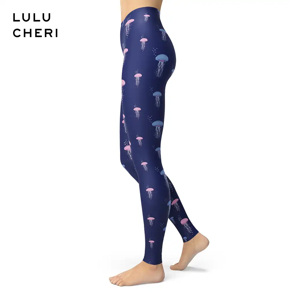 purple workout pants