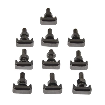 

10Pcs Replacement Battery Terminal M6 Screws Bolt Nut Washer T-Bolt Stainless Steel Washer for GMC Chevrolet 6x0915138