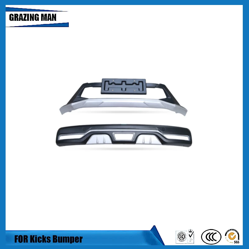 

ABS Front and Rear Bumper Guard for Kicks Bumper Protector