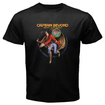 

New Captain Beyond Dawn Explosion Retro 70s Men's Black T-Shirt Size S to 3XL