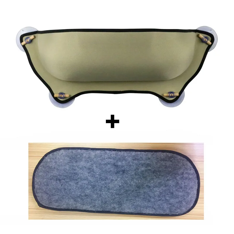 Cat Shape with mat Горячая Распродажа гамак для кошки кровать крепление окно Pod лежак присоски теплая кровать для питомца кошки Отдых дом мягкая и удобная клетка для Ferret - Цвет: Cat Shape with mat