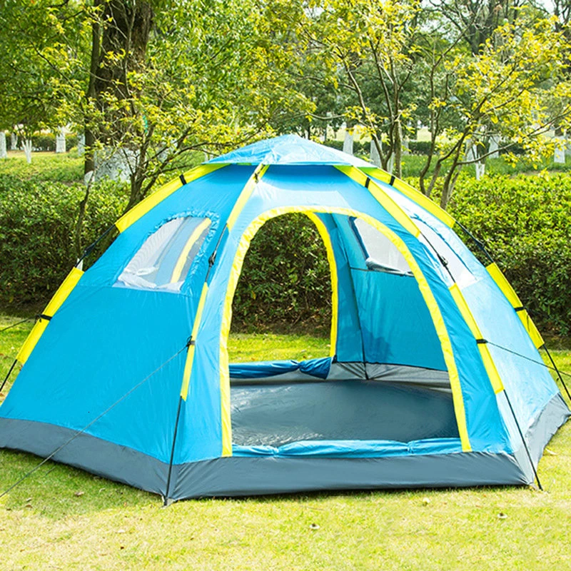 

Outdoor Automatic Tent 5-8 Person Camping Hiking Hunting Expedition Survival Tent Tabernacle Beach Fishing Windbreak Windproof