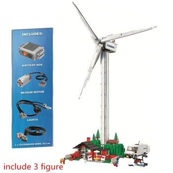 

Creator Expert Vestas Wind Turbine Building Blocks Kit Bricks Classic Movie Ideas City Technic Model Kid Toys For Children Gift