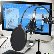 Broadcast Studio miniphone Mic Suspension Boom Scissor Arm Stand Recording