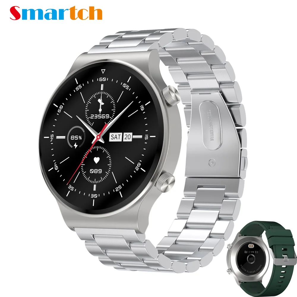 2021 New C12 Smart Watch Men 2021 GT2 Pro Blood Pressure Oxygen Monitor IP68 Waterproof Smartwatch For Huawei Watch GT 2 Pro M5