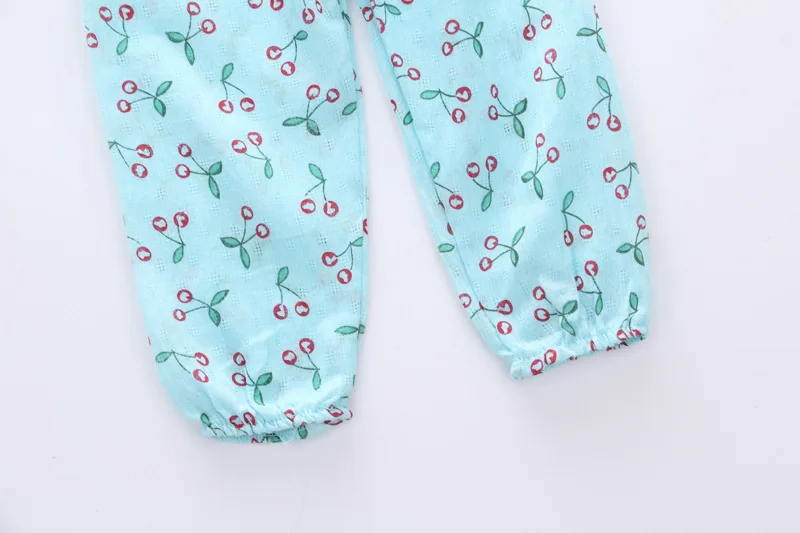Children Anti Mosquito Pants Thin Summer Wear Baby Base Pure Cotton Sleep Pants Men And Women Crawler Lantern Long Pants