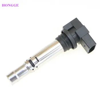 

HONGGE Spark Plug Ignition Coils For Golf Polo Beetle Eos Caddy Passat CC A3 S3 1.6 1.4T 036905715F 036905715G