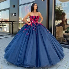 Бальное платье на бретельках с цветочным принтом для девочек; платье для выпускного вечера