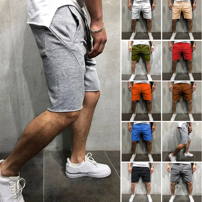 Workout Shorts Men Jogging Running 