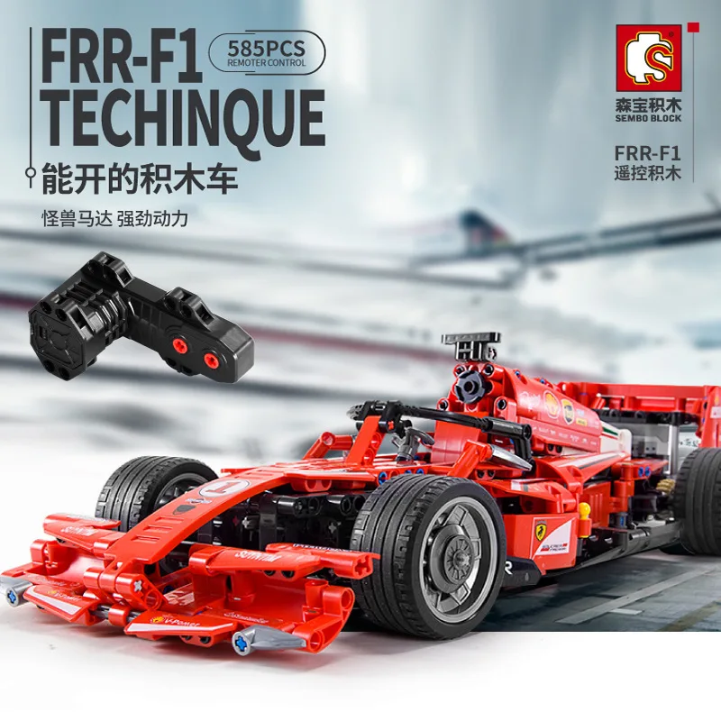 

IN Stock 701000 Technic Racing Car Compatible MOC Legoinglys Remote Control RC Electric Speed Model Building Blocks Toy