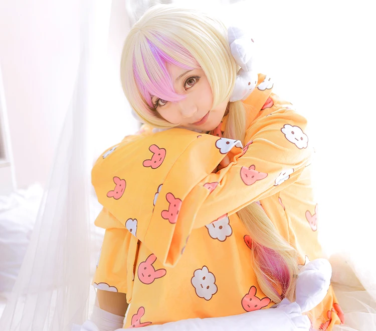 Magical Girl Raising Project Nemurin Nemu Sanjou Cosplay Costume Pajamas Dress