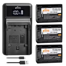 Led-Charger Fh50-Battery Sony NP-FH30 FH40 for Hx1/Hx100/Hx200/..