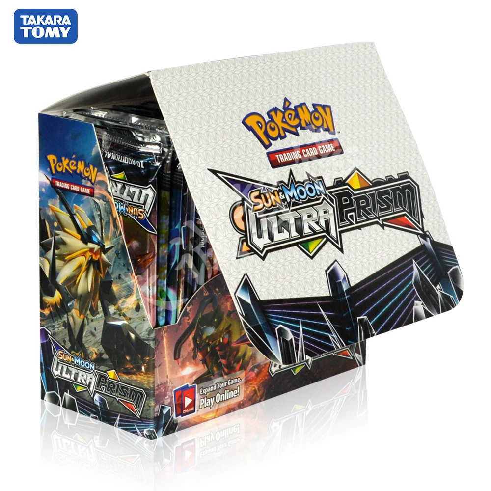 324pcs/box Pokemon Card Tcg Sun And Moon Ultra Prism 36 Pack Booster Box  Collect Trading Card Game Card Collect Cards - Game Collection Cards -  AliExpress
