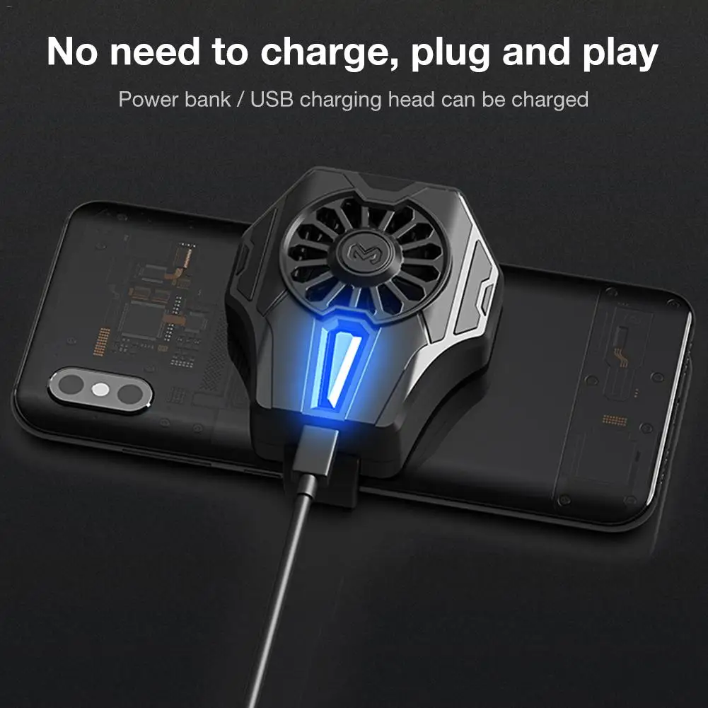  MEMO DL01 Mobile Phone Radiator Portable Gaming Cooler Wireless Phone Handle Mini Controller With C