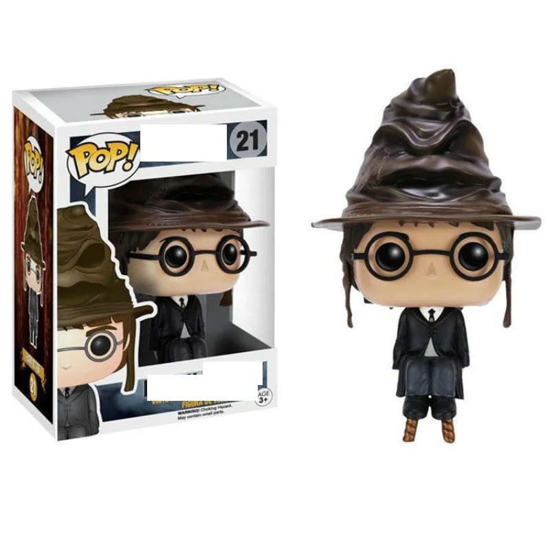 Funko Pop Harri potter Волшебная школа Минерва Фигурки ПВХ Модель День рождения мальчик игрушки Рождественский подарок украшение комнаты - Цвет: with box 21