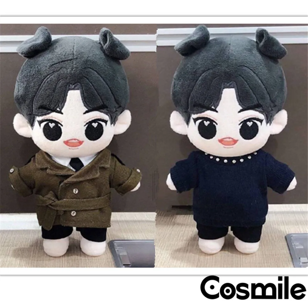 

Cosmile Kpop Star XOXO ChanYeol 20cm Plush Doll Toy Body With Clothes Costume Cute Cosplay Props Birthday Gift C