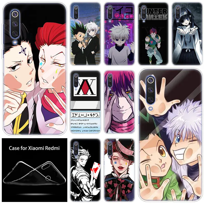 Роскошный силиконовый чехол для аниме hunter x Для Xiaomi Mi CC9E 9SE 9T 8 Pro A2 A3 Lite 8SE A1 5X 6X Mix 3 2S