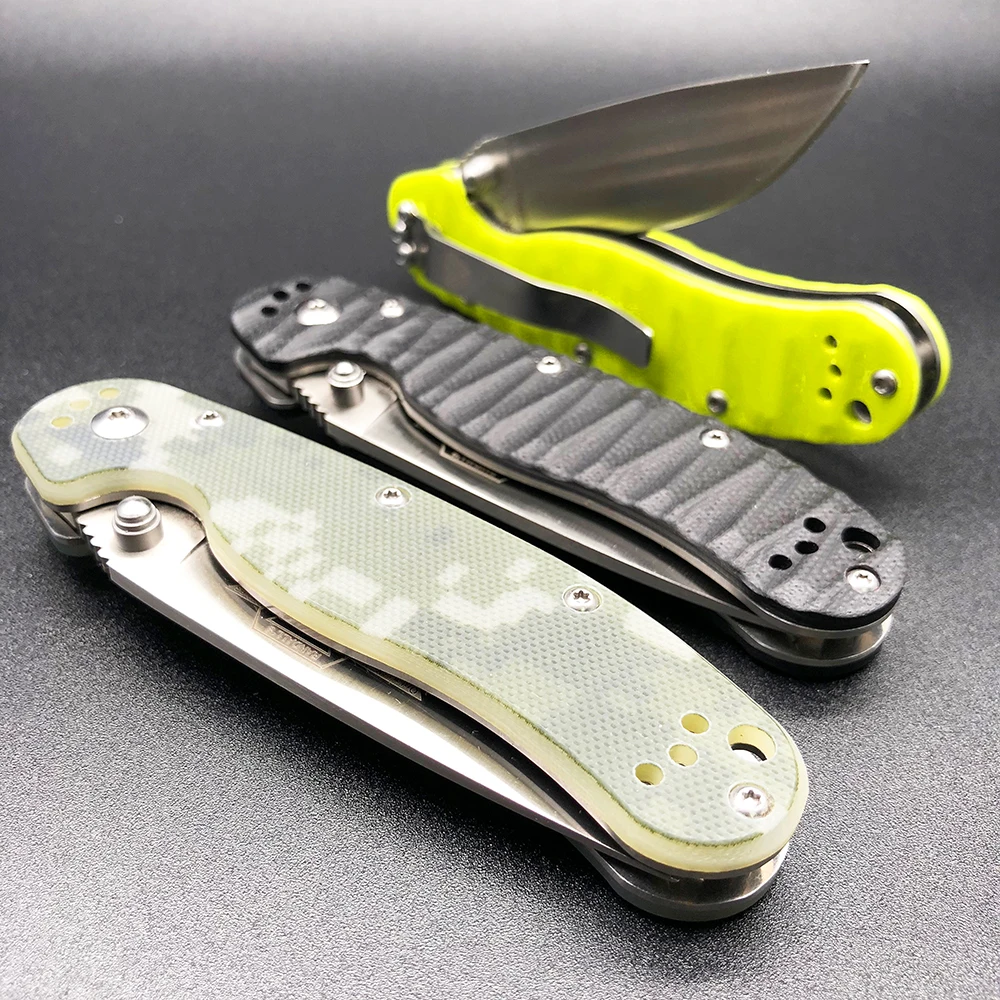 BMT Mini RAT Модель 2 Складные лезвия Ножи AUS 8 лезвие G10 стальная ручка Тактический