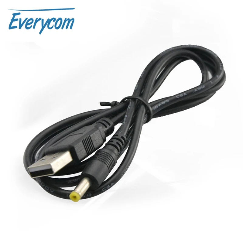 

High Speed USB to DC 5V 12V Jack 4.0mm x 1.7mm 1.5m Power Cable USB 2.0 Multi Charger Connector Cable for Mini DLP Projector