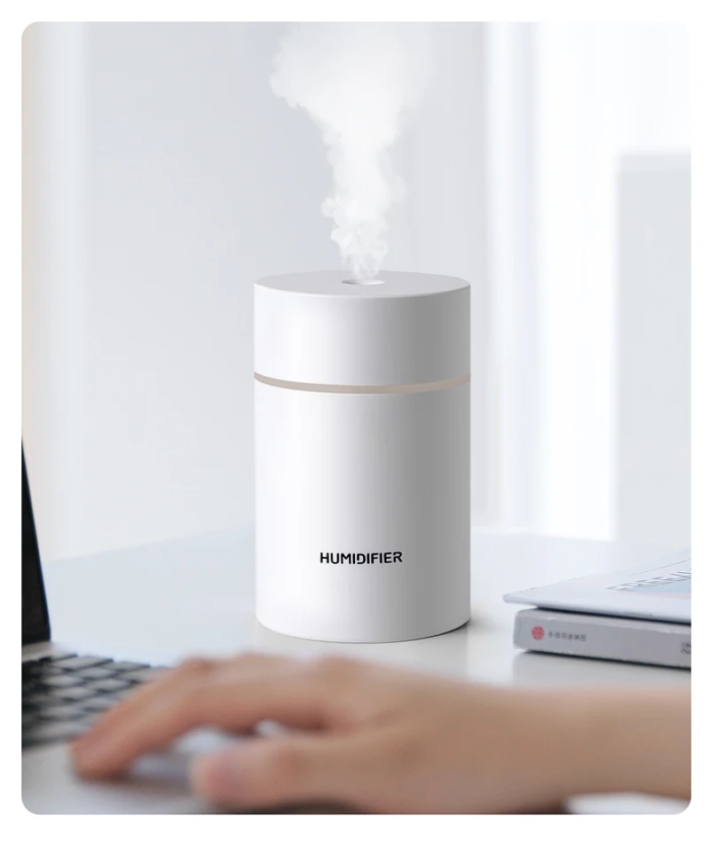 300ml USB Auto Mini Humidifier Desktop Mute Car Office Moisturizing Mute Nano Fine Large Capacity Car Air Humidifier,air humidifier