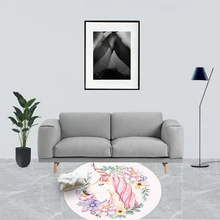 Круглые ковры, мягкие флисовые ковры, розовый скандинавский напольный коврик для спальни, гостиной, ковры, домашний декор