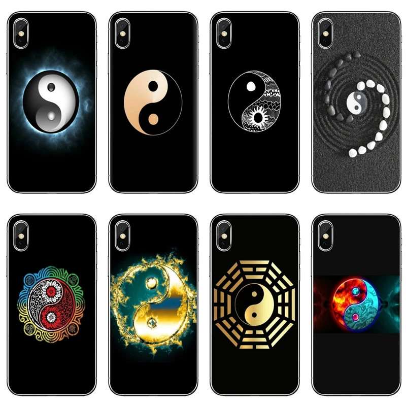 Tai Zhi Yin Yang аксессуары чехол для телефона iPhone 11 Pro XS Max XR X 8 7 6 6S Plus 5 5S SE 4S 4 iPod Touch |
