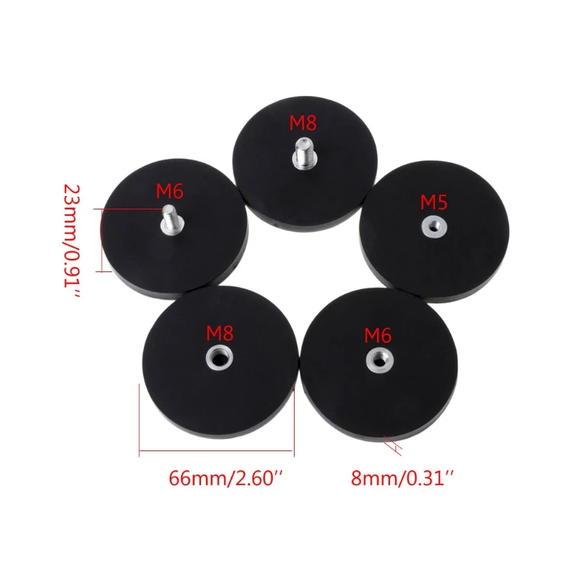 

D66 Magnetic Base Mounting Bracket For Off-road Vehicles & Trucks Boat LED Light 19QB